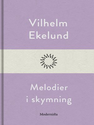 cover image of Melodier i skymning